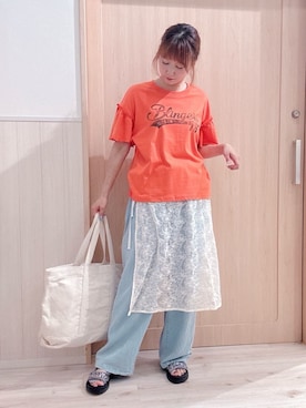 モカさん(レディース・162cm)の夏コーディネート