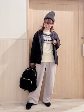 モカさん（レディース・162cm）の冬コーディネート
