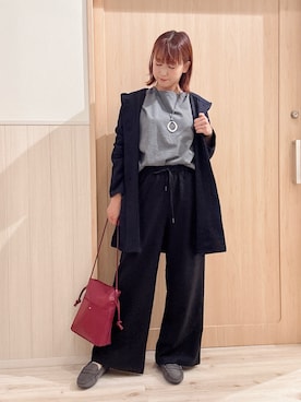 「アイテム（その他シューズ）」を使った、モカさん（レディース・162cm）の秋コーディネート