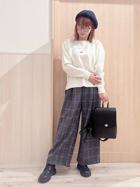 モカさん（レディース・162cm）の冬コーディネート