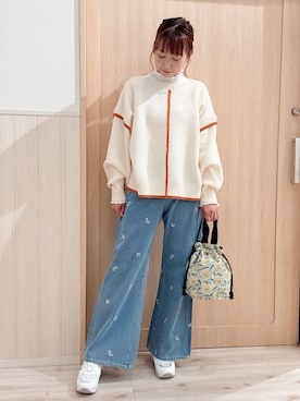 モカさん(レディース・162cm)の冬コーディネート