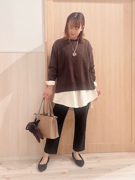モカさん(レディース・162cm)の秋コーディネート
