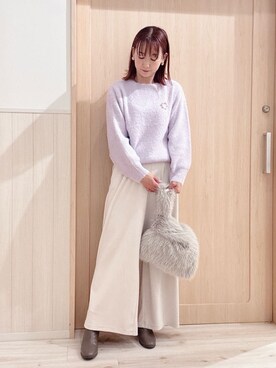 モカさん(レディース・162cm)の冬コーディネート