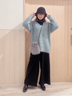 モカさん(レディース・162cm)の冬コーディネート