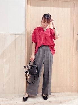 「アイテム（その他シューズ）」を使った、モカさん（レディース・162cm）の夏コーディネート