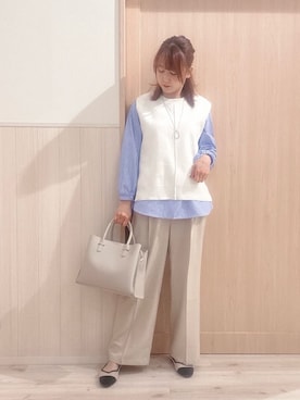 モカさん(レディース・162cm)の春コーディネート
