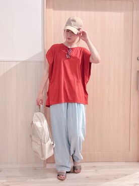 モカさん（レディース・162cm）の夏コーディネート