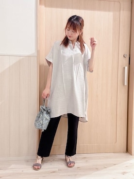 モカさん（レディース・162cm）の夏コーディネート