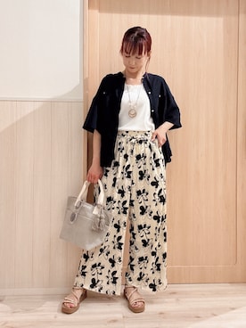 モカさん（レディース・162cm）の春コーディネート