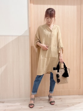 モカさん(レディース・162cm)の夏コーディネート