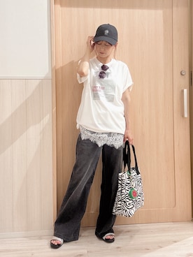 モカさん（レディース・162cm）の夏コーディネート