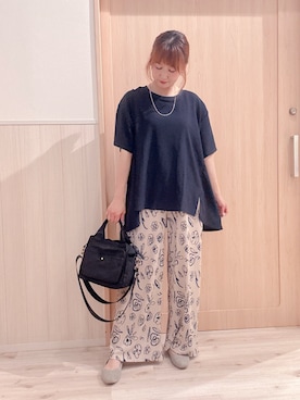 「アイテム（パンプス）」を使った、モカさん（レディース・162cm）の夏コーディネート