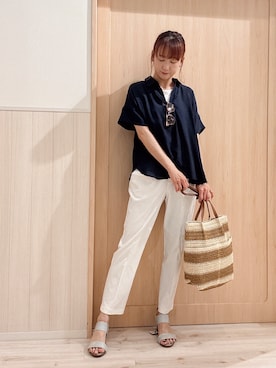 モカさん(レディース・162cm)の夏コーディネート