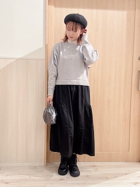 「SHOO・LA・RUE（シューラルー）のアイテム」を使った、モカさん（レディース・162cm）の秋コーディネート