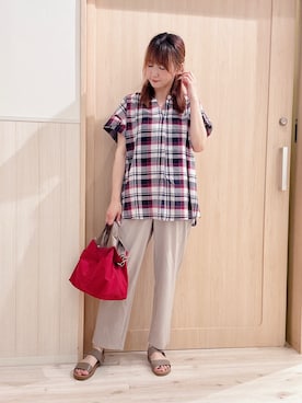 モカさん(レディース・162cm)の夏コーディネート