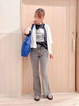 モカさん(レディース・162cm)の夏コーディネート