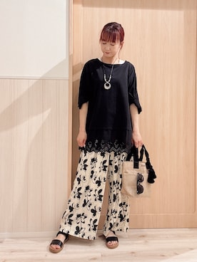 モカさん（レディース・162cm）の春コーディネート