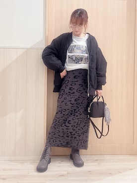 モカさん(レディース・162cm)の冬コーディネート