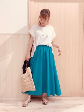 モカさん（レディース・162cm）の夏コーディネート