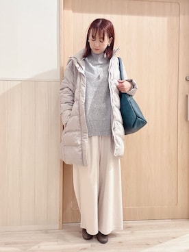 モカさん(レディース・162cm)の冬コーディネート