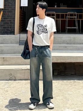 NOWLEさん（メンズ・176cm）の夏コーディネート