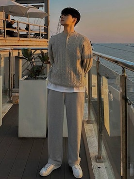 NOWLEさん(メンズ・169cm)の冬コーディネート