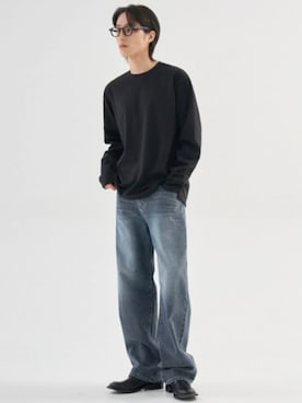 「NOWLE（ノウル）のアイテム」を使った、NOWLEさん（メンズ・177cm）の春コーディネート