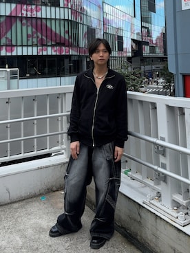 「アイテム（その他シューズ）」を使った、hironari228さん（メンズ・165cm）の秋コーディネート
