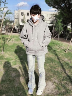 「Reebok（リーボック）のアイテム」を使った、め🍥さん（レディース・155cm）の春コーディネート