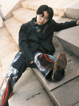 「Calvin Klein（カルバン・クライン）のアイテム」を使った、スルドさん（メンズ・164cm）の春コーディネート