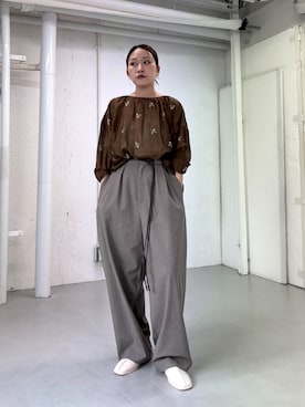 蝶ちゃんさん（レディース・158cm）の春コーディネート