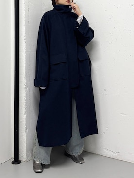 「158cm」｜蝶ちゃんさん（レディース・158cm）の冬コーディネート