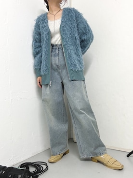 「アイテム（タンクトップ）」を使った、蝶ちゃんさん（レディース・158cm・20代）の秋コーディネート