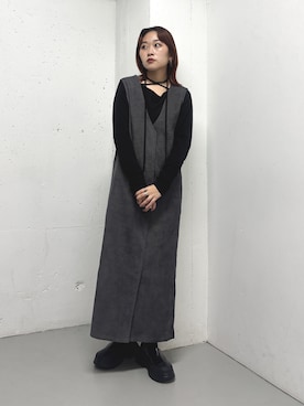 蝶ちゃんさん(レディース・158cm)の秋コーディネート