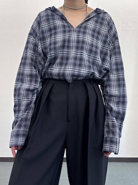 「KBF（ケイビーエフ）のアイテム」を使った、NANOKAさん（レディース・158cm）の夏コーディネート