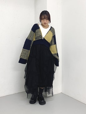 蝶ちゃんさん（レディース・158cm）の秋コーディネート
