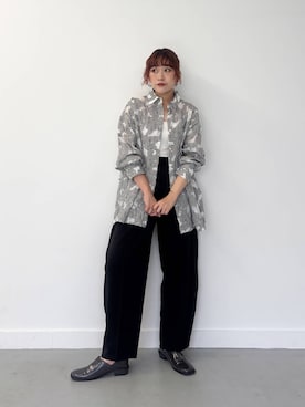 「アイテム（その他シューズ）」を使った、NANOKAさん（レディース・158cm）の夏コーディネート