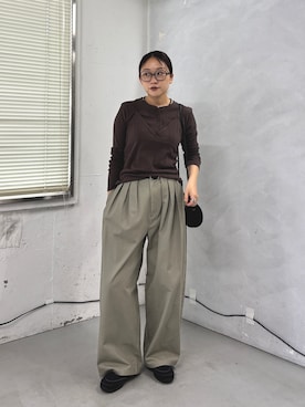 蝶ちゃんさん(レディース・158cm)の秋コーディネート