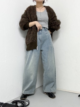 「158cm」｜「アイテム（その他シューズ）」を使った、蝶ちゃんさん（レディース・158cm）の秋コーディネート