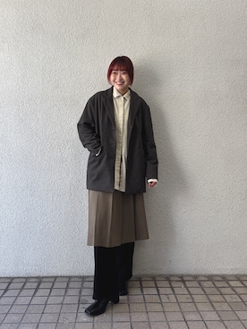 蝶ちゃんさん（レディース・158cm）の秋コーディネート