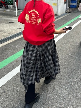 蝶ちゃんさん（レディース・158cm）の秋コーディネート