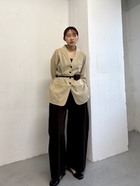 蝶ちゃんさん（レディース・158cm）の春コーディネート