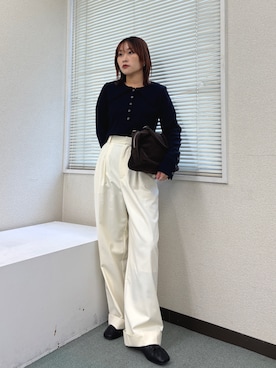 「アイテム（その他シューズ）」を使った、蝶ちゃんさん（レディース・158cm）の秋コーディネート