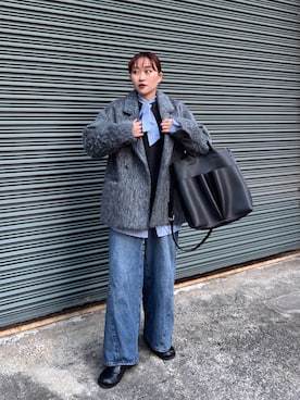 蝶ちゃんさん(レディース・158cm)の冬コーディネート