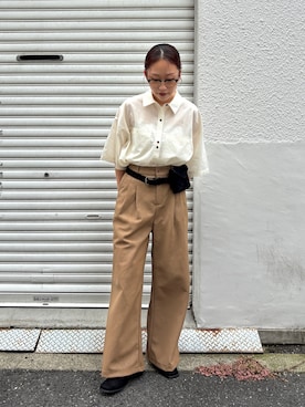 蝶ちゃんさん(レディース・158cm)の夏コーディネート