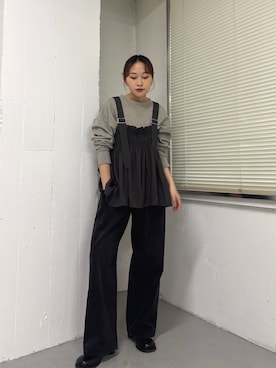 蝶ちゃんさん（レディース・158cm）の冬コーディネート