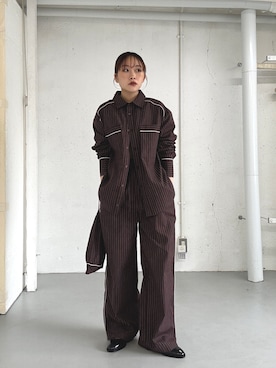 蝶ちゃんさん（レディース・158cm）の冬コーディネート