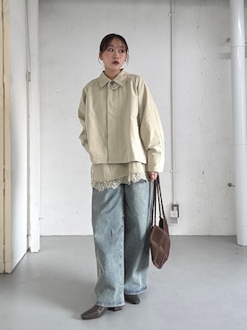 蝶ちゃんさん（レディース・158cm）の冬コーディネート