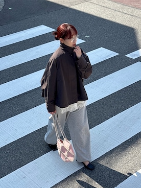 蝶ちゃんさん（レディース・158cm）の冬コーディネート