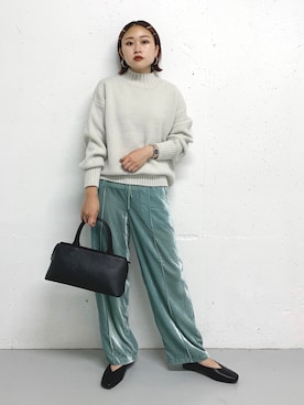 蝶ちゃんさん（レディース・158cm）の秋コーディネート